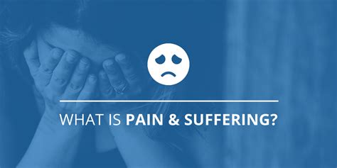What Is Pain And Suffering In A Personal Injury Case Cap And Kudler