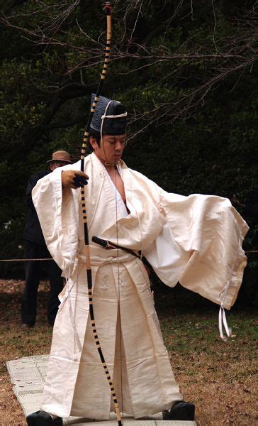 Shintoism Momote Shiki Is A Shinto Archery Ritual Held To Commemorate Seijin No Hi Or Coming