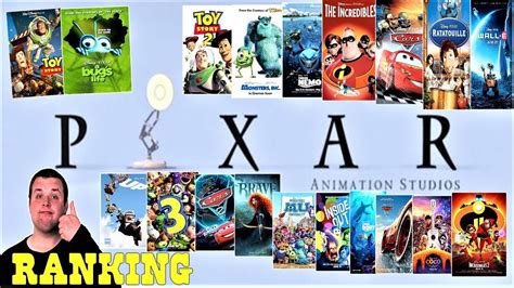 All 20 Pixar Movies Ranked Worst To Best With Incredibles 2 Youtube