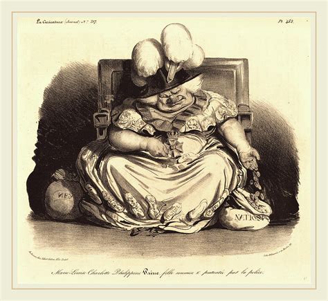 Honoré Daumier French 1808 1879 Drawing By Litz Collection Fine Art