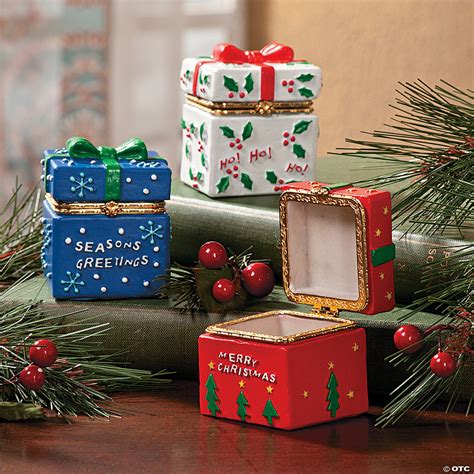 Hinged Christmas Present Boxes Discontinued