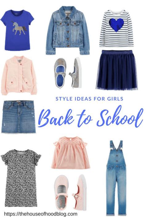 Back To School Capsule Wardrobe For Little Girls Childrens Fashion