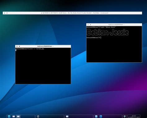 Debian Jessie Openbox Tint2 Multi Desktop By Faflo On Deviantart