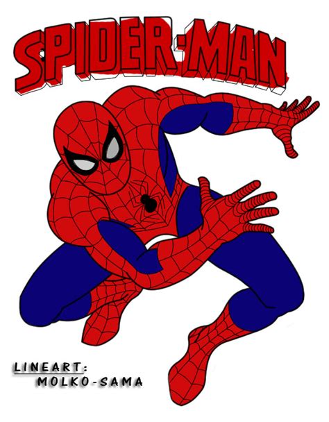 Spiderman Colored By Bjw81 On Deviantart