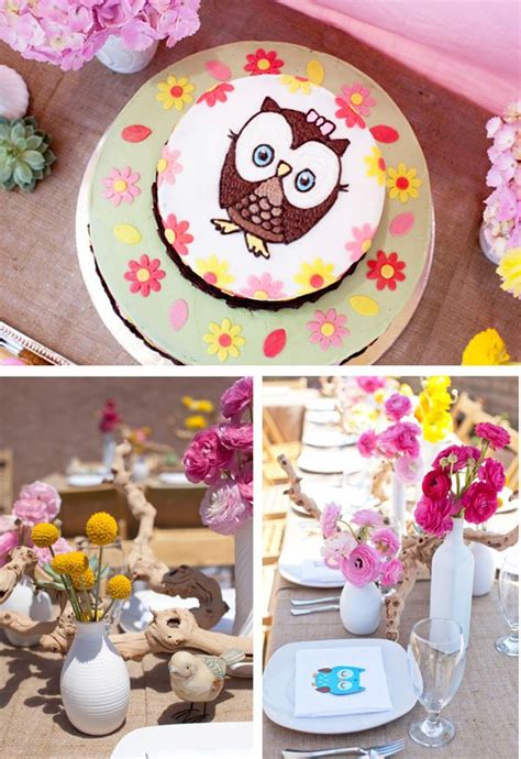 Darling Woodland Owl Baby Shower Girl Hostess With The Mostess