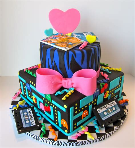 Cakegirl On The Run Totally Awesome 80s Cake