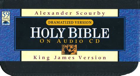Kjv Alexander Scourby Holy Audio Bible Lasopachain