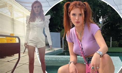 Bella Thorne Shakes Her Bum And Showcases Her Trim Figure As She