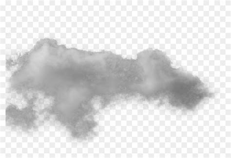 White Fog Isolated On Dark Transparent Background Portable Network