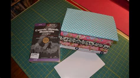 Product Review ~ Comic Book Boards For Folding Fabric Youtube