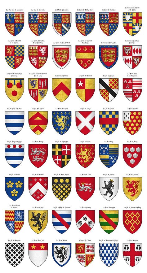 The Surrey Roll Of Arms Aka Willements Roll Shields 026 073