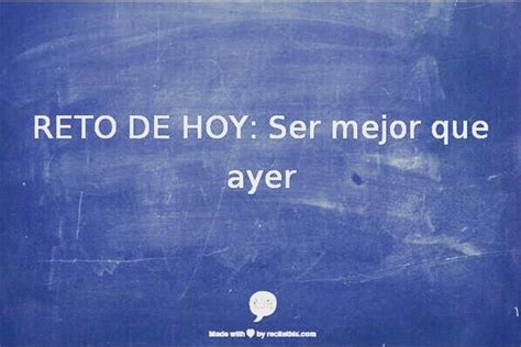 〽️ Reto De Hoy Ser Mejor Que Ayer Spanish Quotes Book Worth