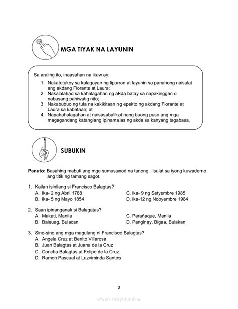 Kaligirang Pangkasaysayan Ng Florante At Laura Lesson Plan Pdmrea Hot