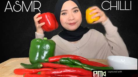 Asmr Bell Pepper Sweet Peppers Extreme Crunchy Eating Sounds Youtube