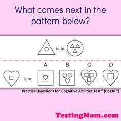 Raise your sat scores with sat practice tests & personalized sat prep live online tutoring. 1000+ images about Cognitive Abilities Test™ or CogAT ...