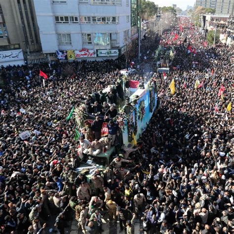 At Least 50 Killed In Stampede As Thousands Attend Qassem Soleimanis