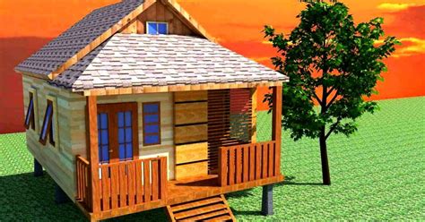 Plan rumah sederhana 1 kamar untuk rumah mungil. Gambar Rumah Kayu | Gallery Taman Minimalis