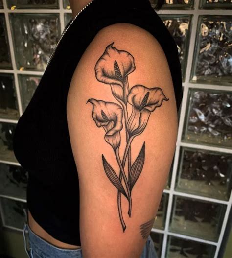 Discover More Than 102 Calla Lily Flower Tattoo Camera Edu Vn