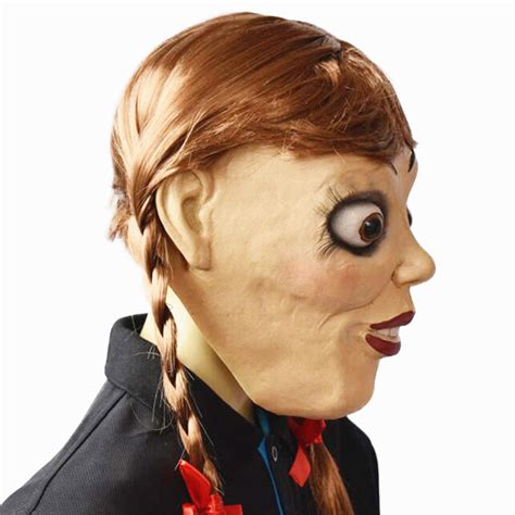 Halloween Horror Helmet Annabelle Comes Home Annabelle Mask