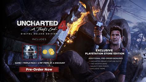 Uncharted 4 Gets March 18 Release Date Two Special