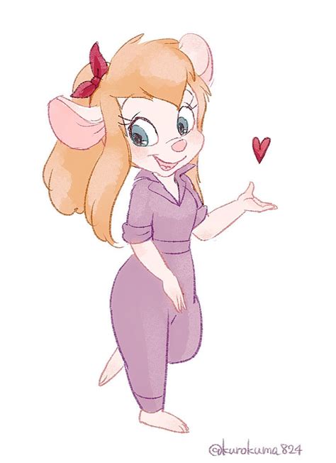 10 Cutest Pictures Of Gadget Hackwrench From Chip N Dale Rescue Rangers