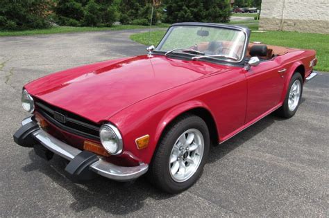 1973 Triumph Tr6 Woverdrive And Hardtop For Sale On Bat Auctions