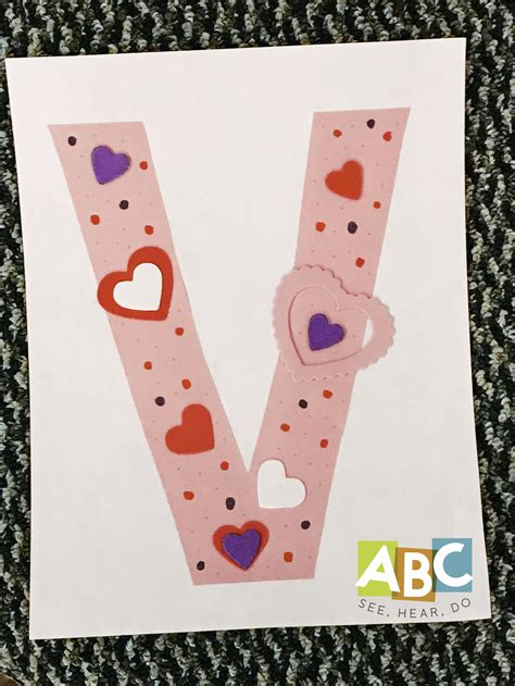 Letter V Crafts And Activities — Abc See Hear Do