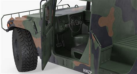 Hmmwv M998 Camo 3d Modell 3d Modell 129 Max Obj Ma Fbx C4d 3ds