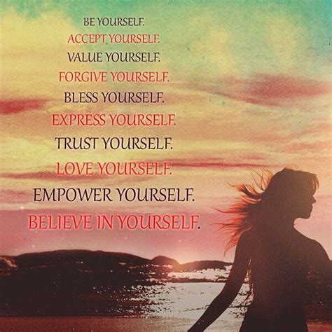 Empower Yourself Forgiving Yourself Trust Yourself Believe In You