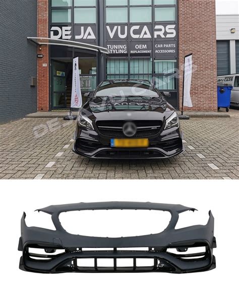 Facelift Cla45 Amg Look Front Bumper For Mercedes Benz Cla W117 C117