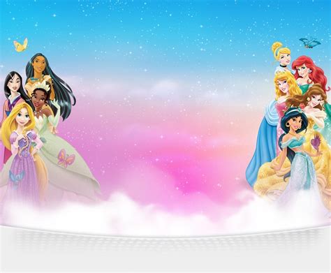 Disney Princess Backgrounds Wallpapersafari Disney Princess