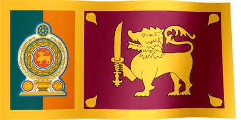 Flag Of Sri Lanka  All Waving Flags