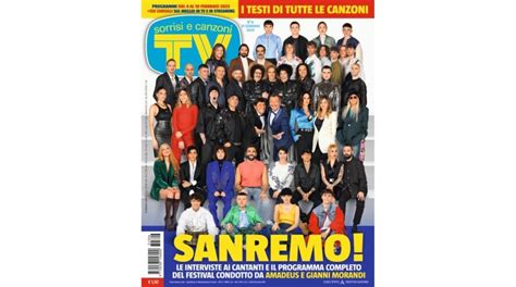 Sanremo 2023 Sul Set Della Copertina Di Sorrisi Foto E Video Tv Sorrisi E Canzoni