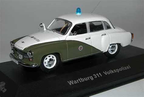 Ist Models Wartburg 311 Limousine Volkspolizei Ddr Cars And Co 143