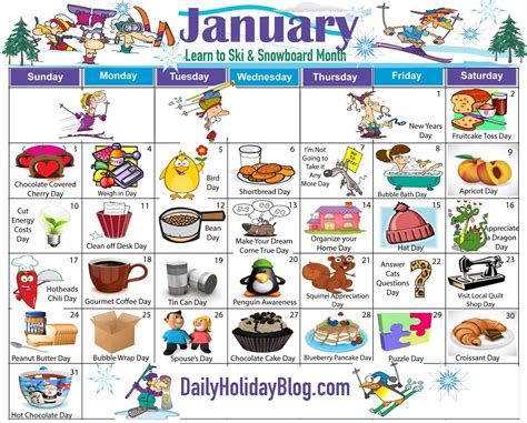 Impressive Kids Calendar Of Quirky Holidays Kids Calendar National