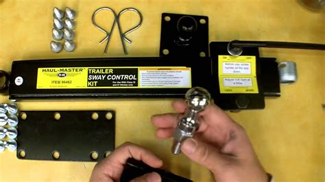 Harbor Freight Trailer Sway Control Kit Review Item 96462 Youtube
