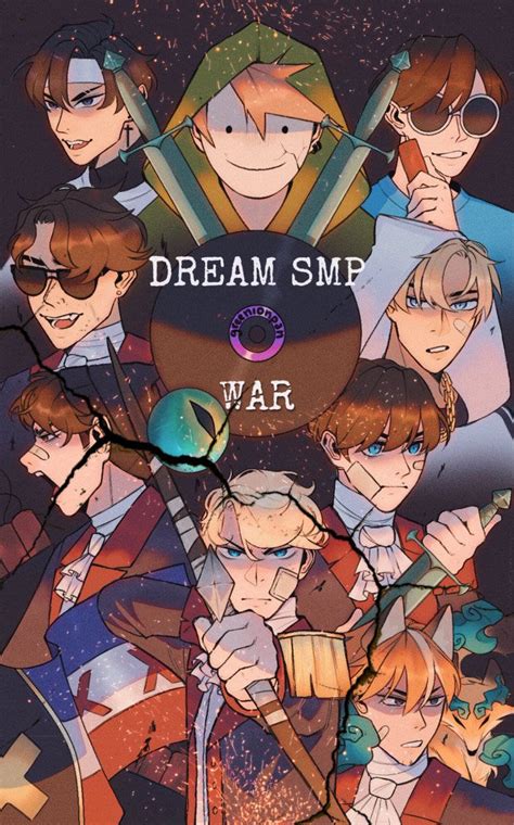 Download Minecraft Dream In Lmanberg Smp War Wallpaper