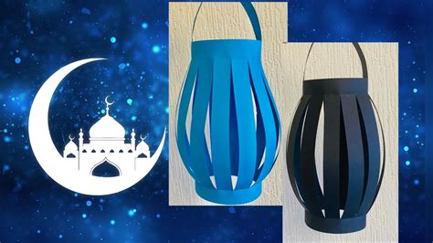 Diy Paper Lantern For Ramadan Decoration🌙 Easy Ramadan Crafts Eid