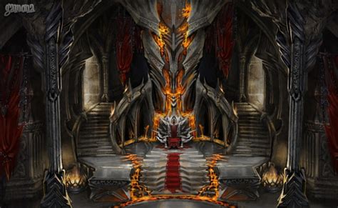 Throne Room By Minionplz On Deviantart Throne Room Concept Art