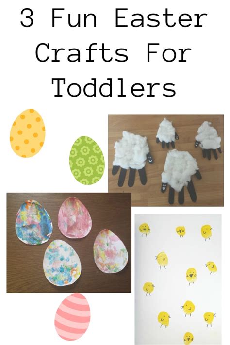 Easy Easter Crafts For Toddlers And Young Children Whimsical Mumblings