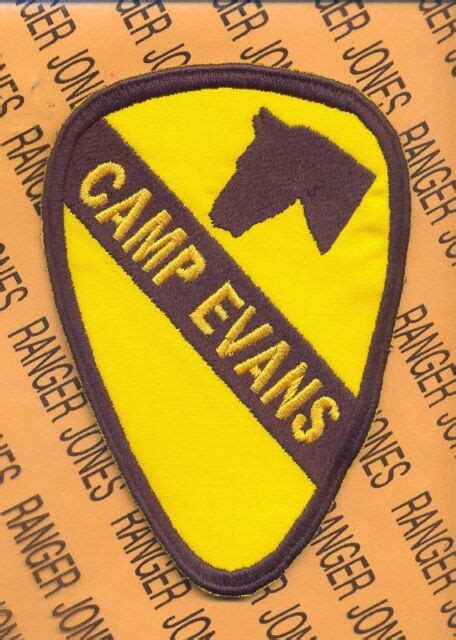 1st Air Cavalry Division Camp Evans Vietnam 5 Patch Ebay