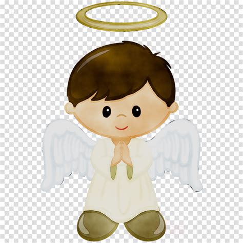 Cute Boy Angel Clip Art