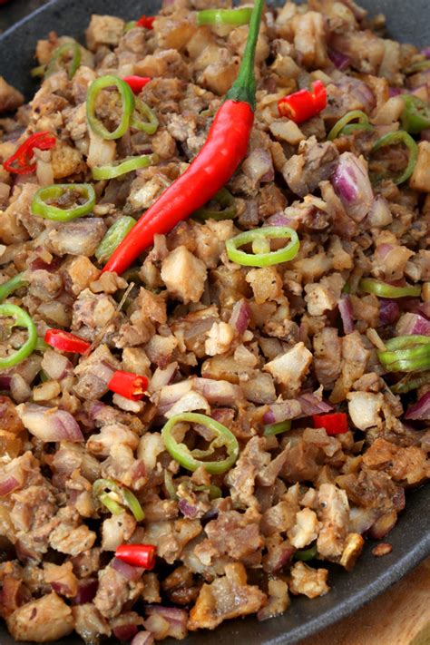 authentic kapampangan sisig recipe using pork belly foxy folksy mytaemin