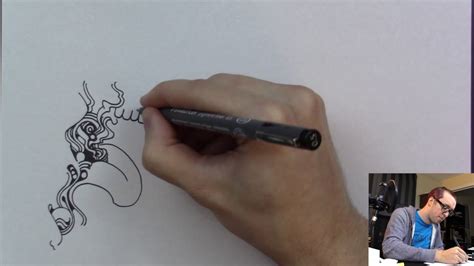Drawing With Peter Draws A Drawing Realtime Doodle Youtube