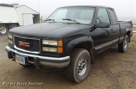 1996 Gmc Sierra 2500 Ext Cab Pickup Truck In Chancellor Sd Item
