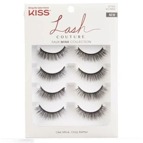 Kiss Lash Couture Faux Mink Collection Eyelashes 1 Ct Kroger