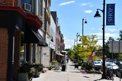 Main Street In Canandaigua New York Editorial Photography Image Of