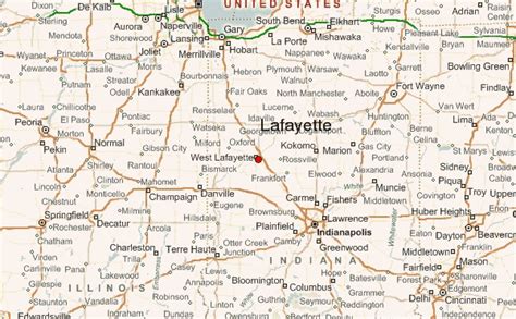 Guía Urbano De Lafayette Indiana