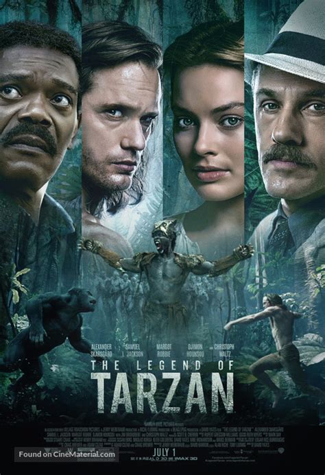 The Legend Of Tarzan 2016 Movie Poster