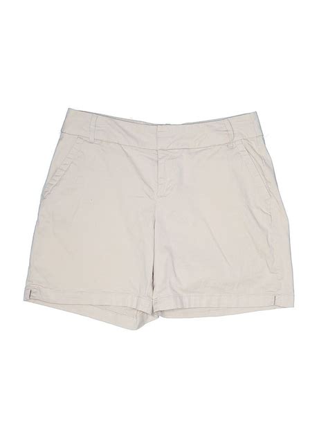 Madison Khaki Shorts Size 400 Tan Womens Bottoms 1499 Khaki Shorts White Shorts Casual